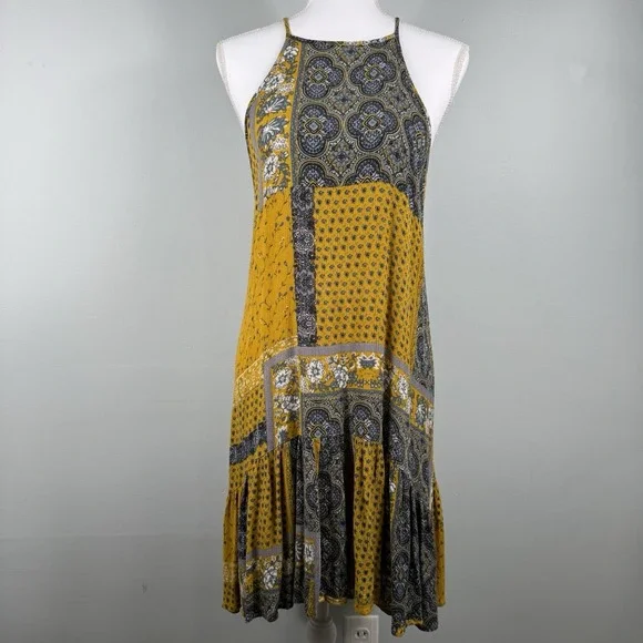 Coco & Main, Women's Size Large, Spaghetti Strap, Boho Style, Dress - Picture 1 of 7